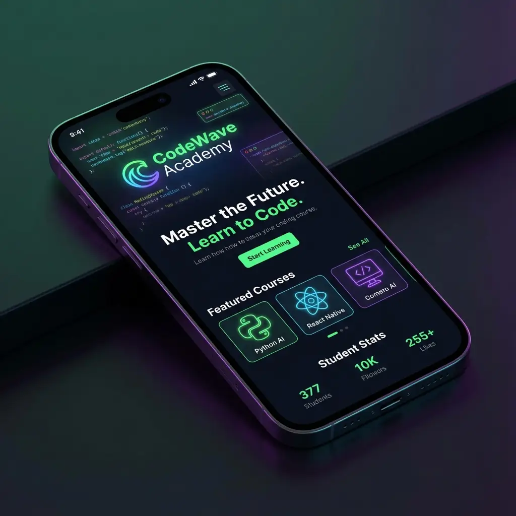 Preview Landing Page Kelas Coding