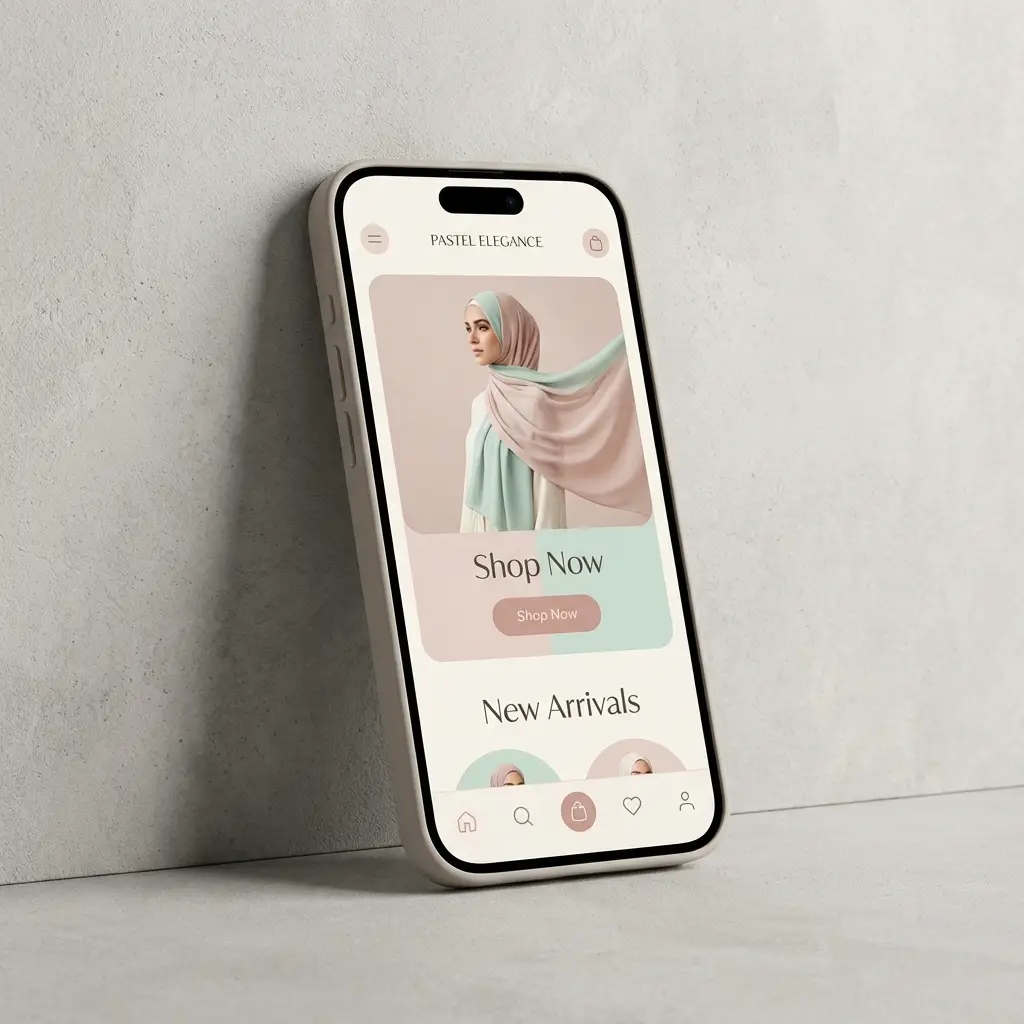 Preview Landing Page Hijab Premium